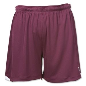 Under Armour Emulate Womens Soccer Shorts (Maroon/Wht)