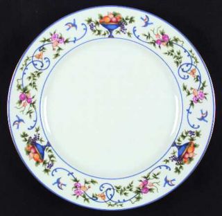 Haviland Renaissance (Urns Of Fruit) Dinner Plate, Fine China Dinnerware   Urns