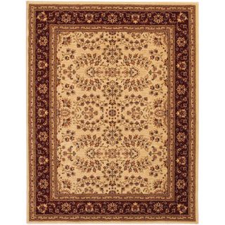 Anatolia Antique Herati/ Cream Red Area Rug (311 X 56) (CreamSecondary colors Beige, Green, Navy, Red and TanPattern FloralTip We recommend the use of a non skid pad to keep the rug in place on smooth surfaces.All rug sizes are approximate. Due to the 