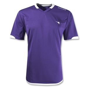 Diadora Uffizi Soccer Jersey (Purple)
