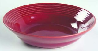 Gorham True Colors Brick Soup/Cereal Bowl, Fine China Dinnerware   All Brick Red