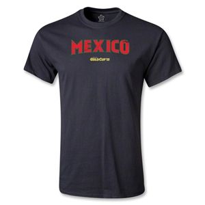 Euro 2012   Mexico CONCACAF Gold Cup 2013 T Shirt (Black)