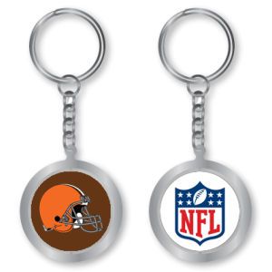Cleveland Browns AMINCO INC. Spinning Keychain