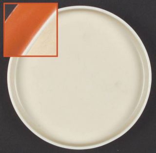 Block China Chromatics Red/Lavender Bread & Butter Plate, Fine China Dinnerware