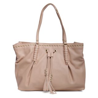 Jessica Simpson Tabitha Tote (TanStyle Tote bagConstruction Pebbled grainExterior Solid coloredEntry Magnetic top closureHardware GoldtoneLining Logo printed interiorHandles Two (2) top handlesExterior pockets Four (4) Interior pockets One (1)Imp