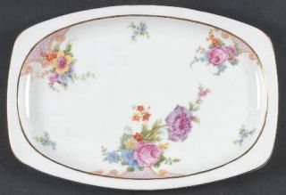 Epiag Bridal Rose (White Background) 11 Oval Serving Platter, Fine China Dinner