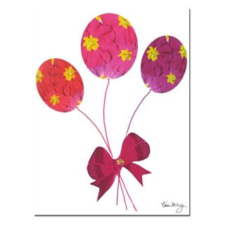 Trademark Global Inc Primrose Balloons Wall Art by Kathie McCurdy Multicolor  