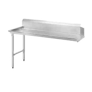 Jackson 24 in Straight Clean Dishtable w/ Left Side Installation