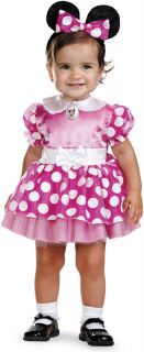 Disney Mickey Mouse Clubhouse   Pink Minnie Mouse Infant Costume