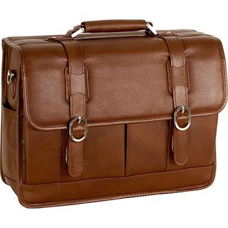 Beverly Leather 15.4 Laptop Case   Cognac