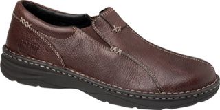 Mens Drew Max   Brown Tumbled Leather Orthotic Shoes