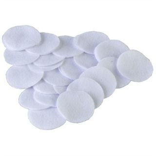 100% Cotton Flannel Bulk Pak Round Cleaning Patches   #2 Round 1 1/4, .22 .270 Cal.