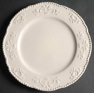 Better Homes and Gardens Medallion Wreath Cream Mist Dinner Plate, Fine China Di