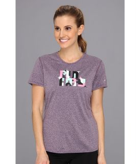 Brooks EZ T II Bold Run Happy Womens T Shirt (Purple)