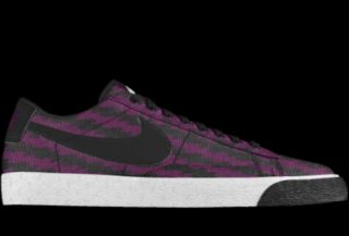 Nike Blazer Low iD Custom Mens Shoes   Purple