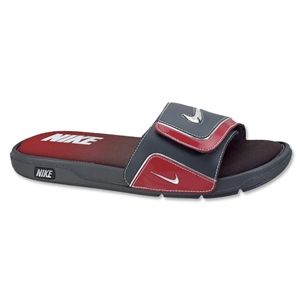 Nike Comfort Slide 2 Sandal (Dark Shadow/Varsity Red)