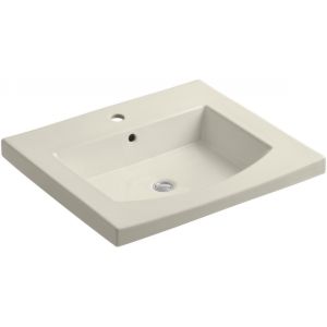 Kohler K 2956 1 47 Persuade Persuade® Vanity Top Bathroom Sink with Single Fauce