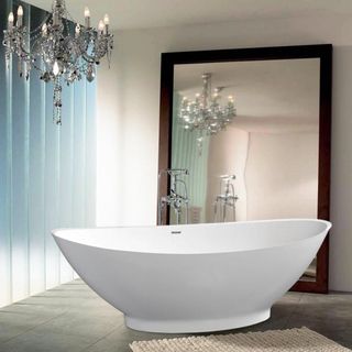 Aquatica Purescape 621m Freestanding Aquastone Bathtub