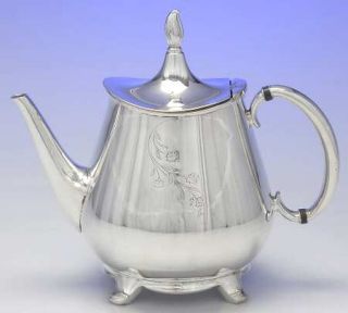 International Silver Springtime (Silverplate, Hollowware) Teapot   Silverplate,