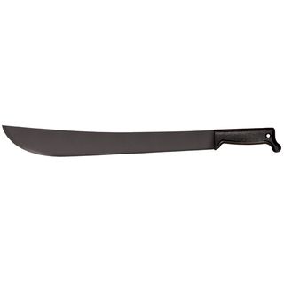 Cold Steel 18 inch Latin Machete (BlackBlade materials Stainless steelHandle materials PolypropyleneBlade length 18 inchesHandle length 5.63 inchesWeight 1.06 poundsDimensions 23.63 inches long x 6 inches wide x 1 deepBefore purchasing this product,