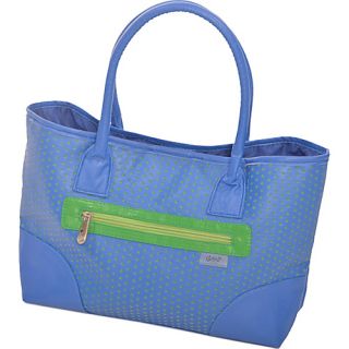 Signature Collection Mid Size Tote Bag Blue/Green Perf   Glove It Golf