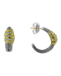 Embrace Diamond Wrap Hoop Earrings