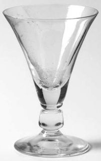 Bryce Hellenic Clear Sherry Glass   Stem 934,Clear Stem Bowl&Foot
