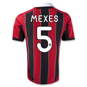 adidas AC Milan 12/13 MEXES Home Soccer Jersey