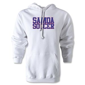 hidden Samoa Soccer Supporter Hoody (White)