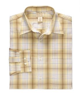 VIP Long Sleeve Cotton/Tencel Sportshirt by JoS. A. Bank Mens Dress Shirt