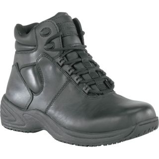 Grabbers 6In. Fastener Work Boot   Black, Size 7 Wide, Model G1240