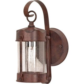Nuvo 1 light Old Bronze Piper Wall Lantern