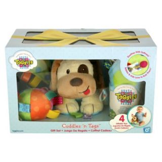 Taggies 4 Piece Cuddles n Tags Holiday Gift Set   Assorted