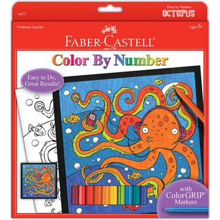 Color By Number Kit octopus
