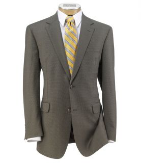 Executive 2 Button Wool Suit with Plain Front Trousers Extended Sizes JoS. A. Ba