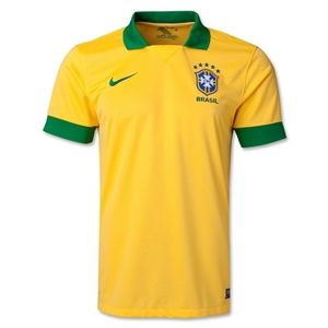 Nike Brazil 2013 Home Soccer Jersey