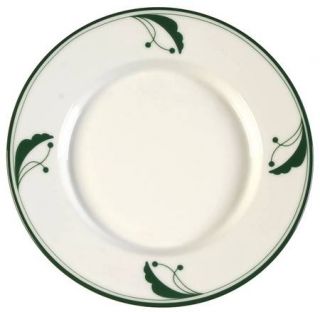 Dansk Bayberry Green Bread & Butter Plate, Fine China Dinnerware   Flora Line,Gr