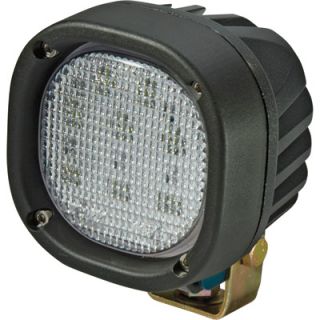 DMK 9 32 Volt LED Worklight   Clear, Square, 4 1/4in. x 4 1/4in. , 1,800 Lumens,