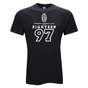 Euro 2012   Juventus Eighteen 97 T Shirt (Black)