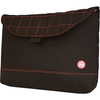 Nylon Sleeve for 17 MacBook Pro   Black/Pink