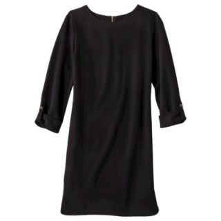 Merona Womens French Terry Dress   Black   XS