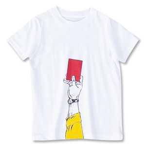 Objectivo Red Card Youth T Shirt (White)