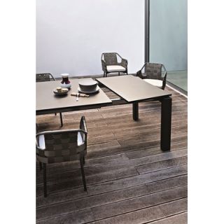 Varaschin Dolmen Extension Dining Table 1821 Color Matte Grey   Rough Quartz