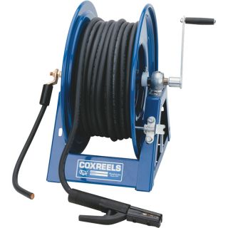 Coxreels Hand Crank Welding Cable Reel   300ft. Capacity, 2 Ga. Cable, Model