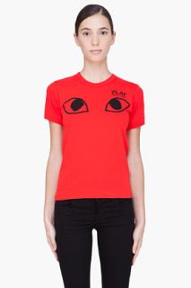 Comme Des Garons Play Red Eye T_shirt