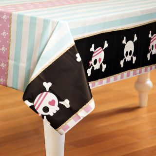 Pretty Pirates Party Plastic Tablecover