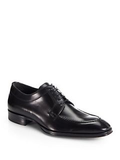 To Boot New York Beatty Leather Lace Up Oxfords   Black
