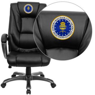 FlashFurniture Personalized High Back Leather Executive Office Chair GO 7194B