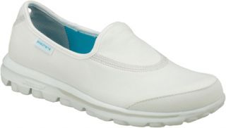 Womens Skechers GOwalk   White Toning Shoes