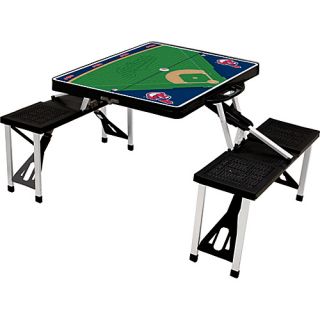 Picnic Table Sport   MLB Teams Cleveland Indians   Black   Picnic Ti